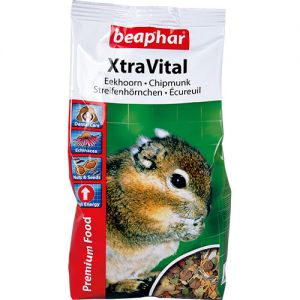 КОРМ ДЛЯ ГРЫЗУНОВ BEAPHAR XTRAVITAL ДЛЯ БЕЛОК И БУРУНДУКОВ 