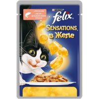 Феликс ( Felix) с лососем в желе со вкусом трески