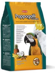 Padovan GRANDMIX PAPPAGALLI Комплексный корм для крупных попугаев