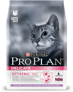 PRO PLAN® Delicate для кошек с чувствительным пищеварением С ИНДЕЙКОЙ