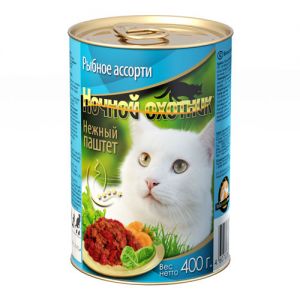 «НОЧНОЙ ОХОТНИК» - НЕЖНЫЙ ПАШТЕТ Рыбное ассорти