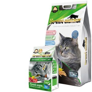 Ночной охотник СПЕЦИАЛИЗИРОВАННЫЕ СУХИЕ КОРМА Для кошек старше 7 лет