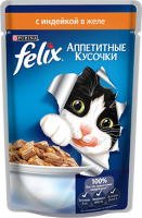 Феликс ( Felix) с индейкой в желе