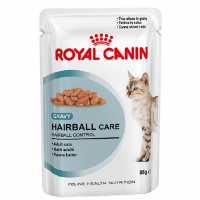  Роял Канин Hairball Care ( Хэйрбол кэа) для полудлинношерстных кошек в возрасте от 1-го года до 10-ти лет,способствующее выведению волосяных комочков