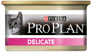PRO PLAN (ПроПлан) Delicate для взрослых кошек с чувствительным пищеварением С ИНДЕЙКОЙ